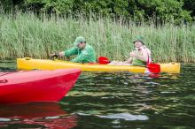 Początek j. Krosino dwaj koledzy